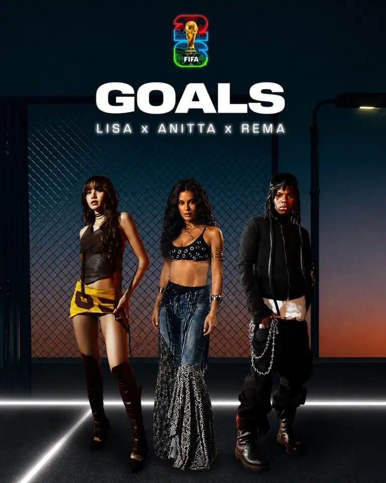 Rema, Lisa, Anitta Team Up For Fifa World Cup Anthem “goals”