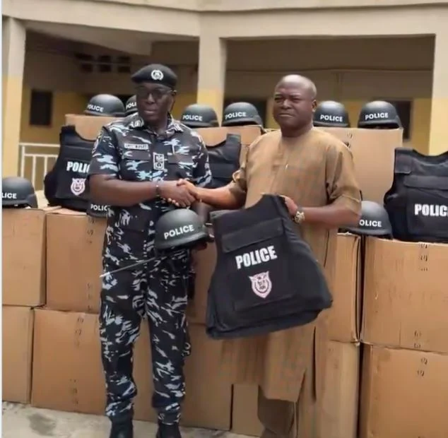 VIDEO: LSSTF Equips Lagos Police Command With Security Gadgets