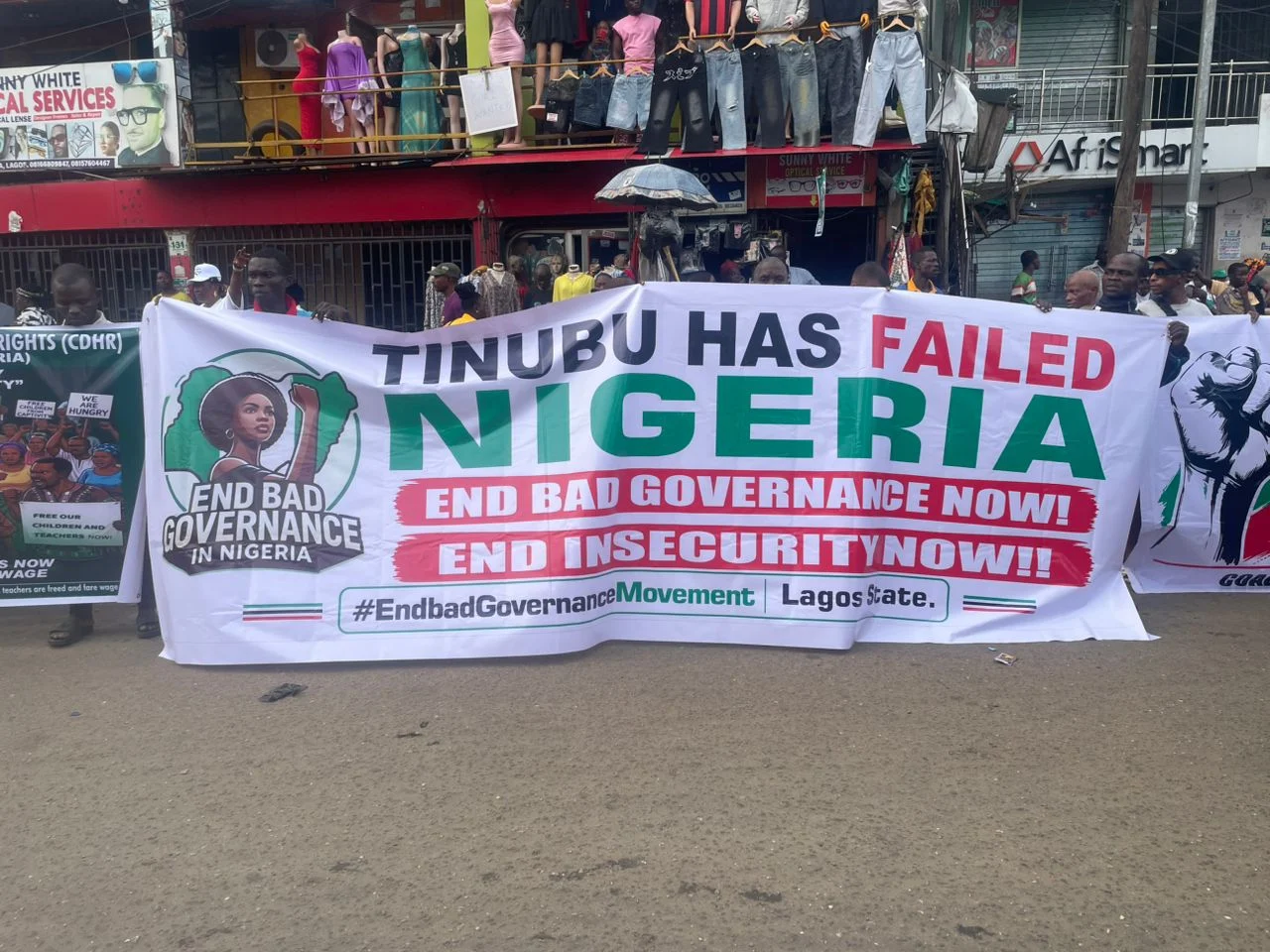 CSOs, Youth Groups Protest in Lagos Over Insecurity, Economic Hardship