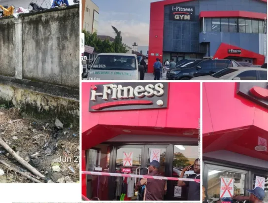 Lagos Seals i-Fitness Gym Over Alleged Environmental Pollution