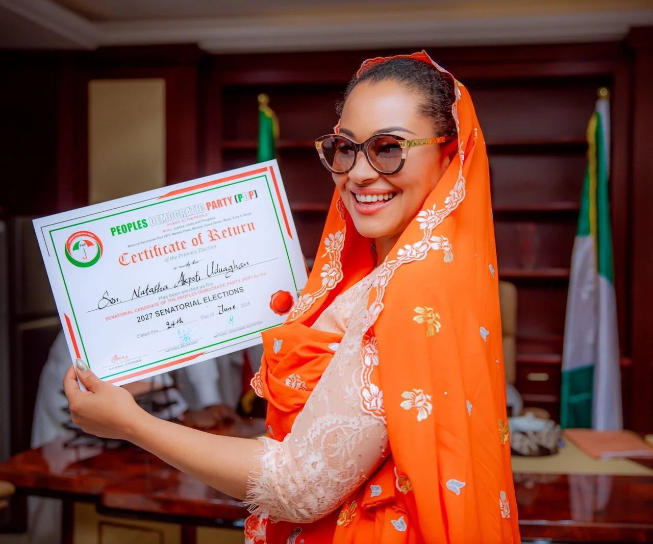 Natasha Emerges Pdp Candidate For Kogi Central Senate By-election