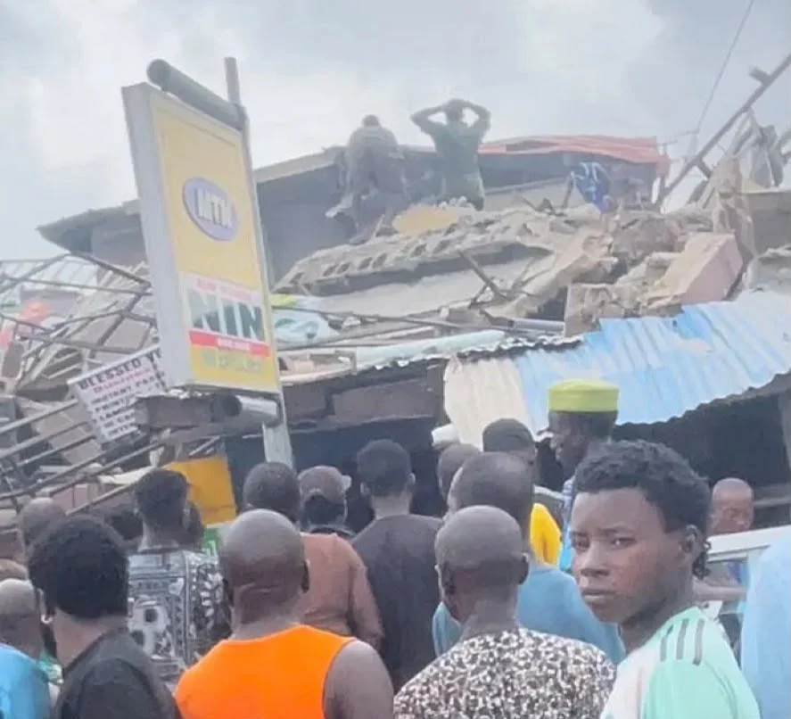Three-Storey Building Collapses in Lagos, Many Feared Trapped