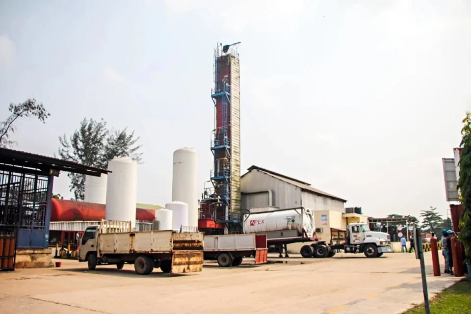 Apex African Gas Unveils New Plant, Boosts Production Capacity to 110 TPD