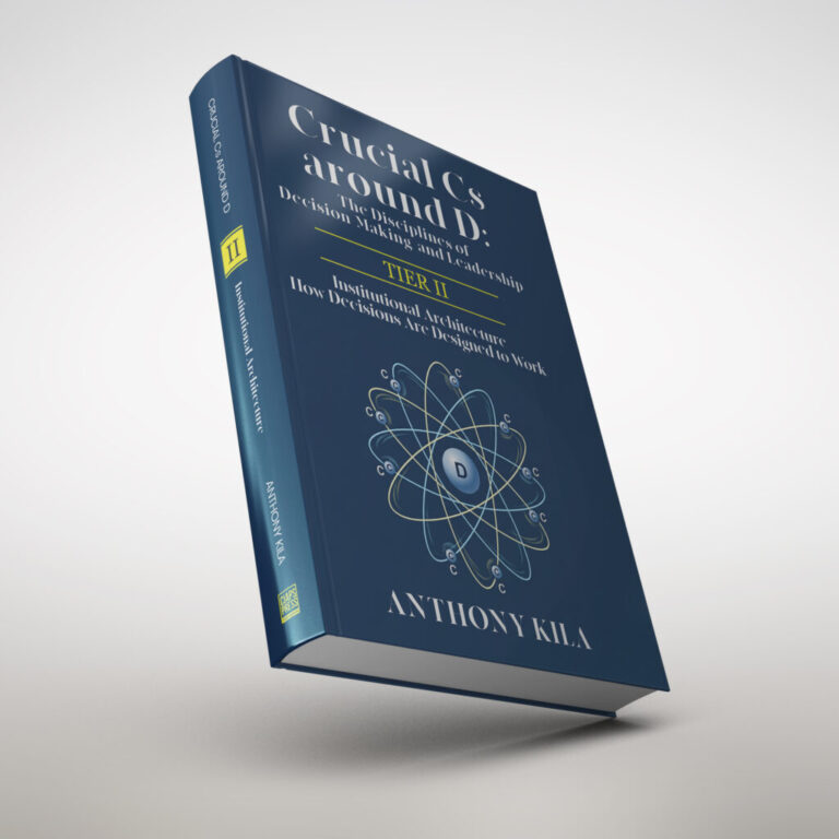 Anthony Kila unveils new book series on leadership, decision-making