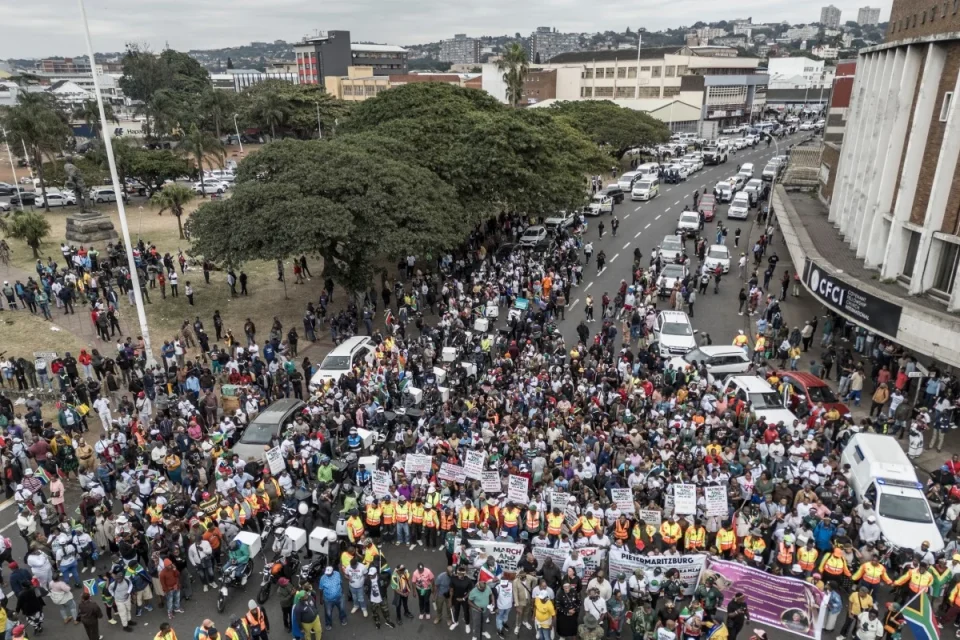 Xenophobia: Nigerian Embassy Packed, 269 Return As S’africa Protests Rise