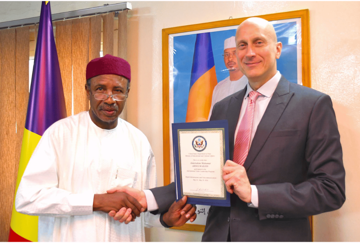 Chad and US Explore Partnerships on Satellite Connectivity and Cybersecurity