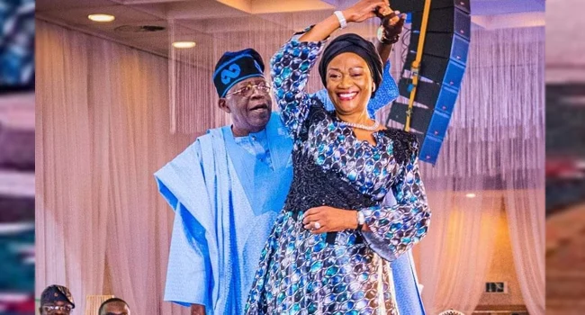 ‘my Wife, Iya Alakara,’ Tinubu Playfully Nicknames First Lady