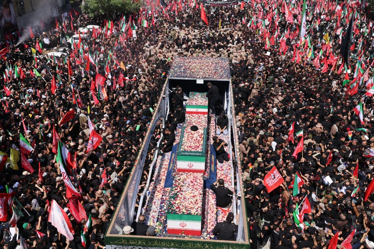 Millions gather to witness Khamenei funeral procession