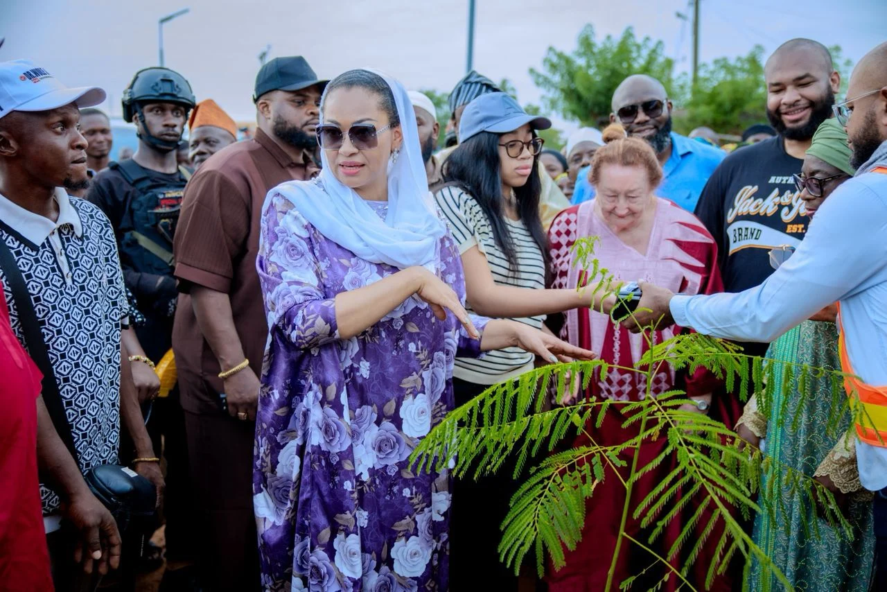 Natasha unveils 10,000 tree project in Kogi on climate change project