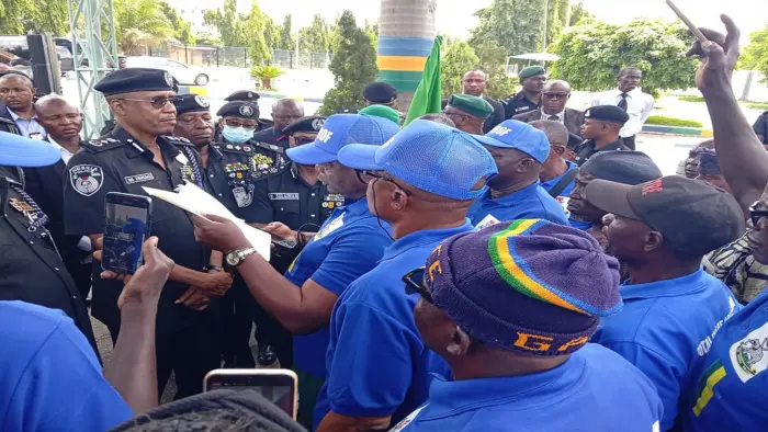 Retired police officers plan nationwide protest, urge Tinubu to sign pension exit bill