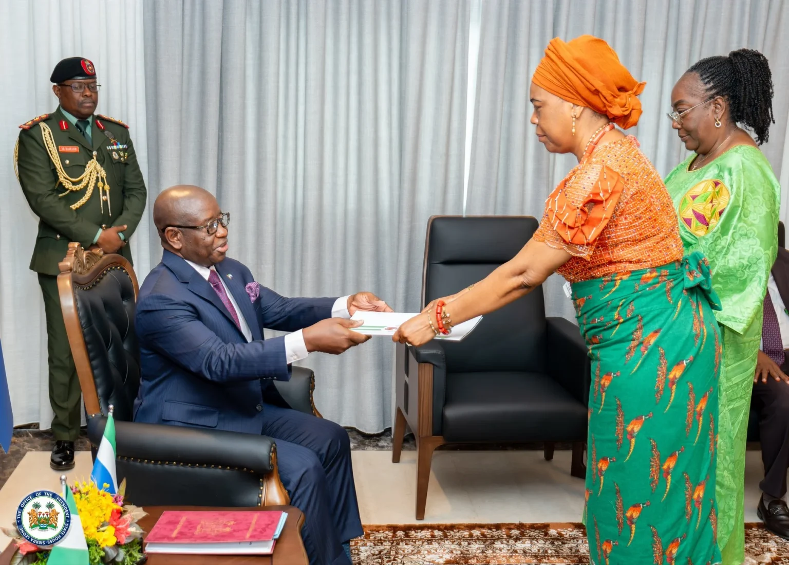 Nigeria pledges stronger ties with Sierra Leone as envoy presents credentials