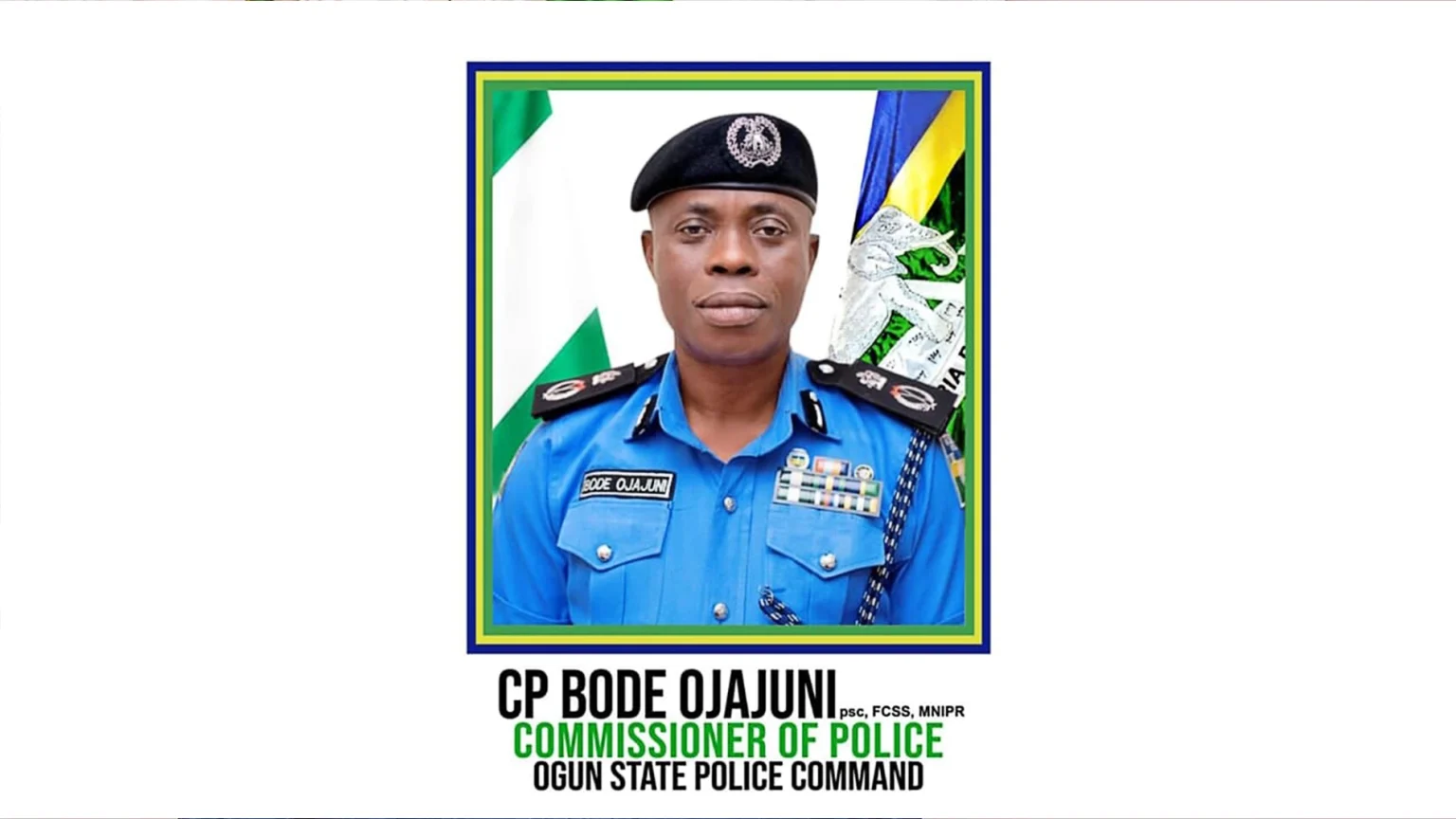 CP Ojajuni seeks stronger police-community partnership during Ogbere tour