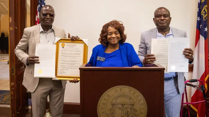 Georgia Senate names Jerry Oluranti Honorary citizen, Goodwill Ambassador