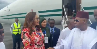 Shettima arrives Sierra Leone for ECOWAS summit