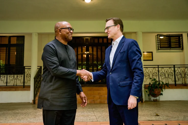 Obi Meets British Envoy, Discusses Democracy, Economy, Credible Elections