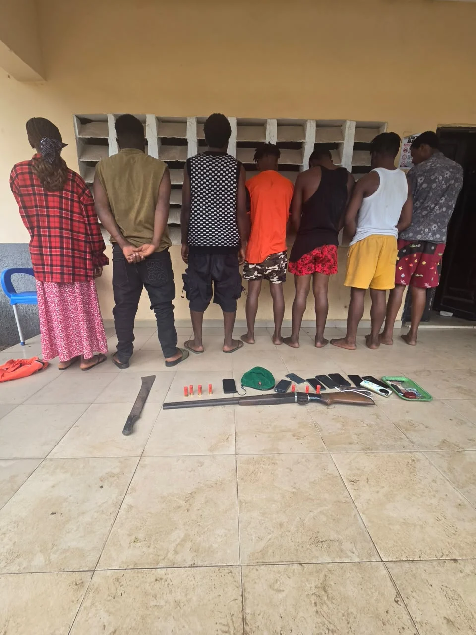 Police arrest seven cultists in Delta, recover weapons