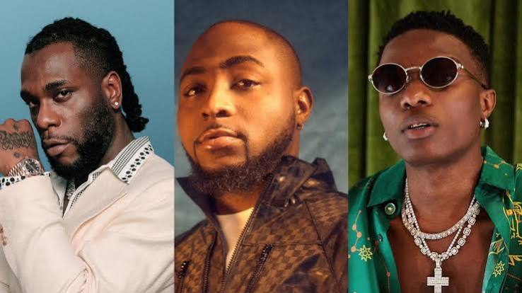 Davido, Wizkid, Burna Boy Dominate 2026 Headies Nomination List