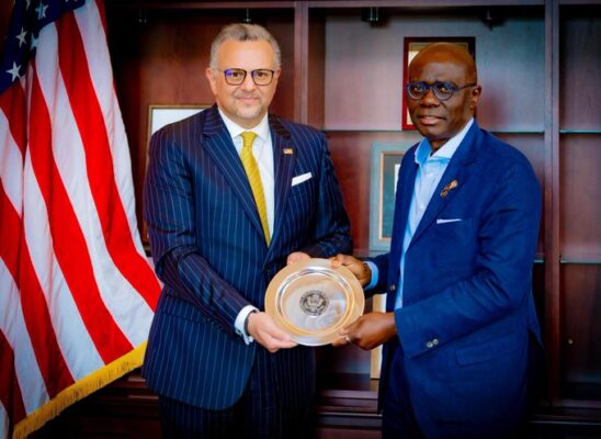 Sanwo-Olu Seeks Stronger US Partnership to Drive Lagos Investment, Technology