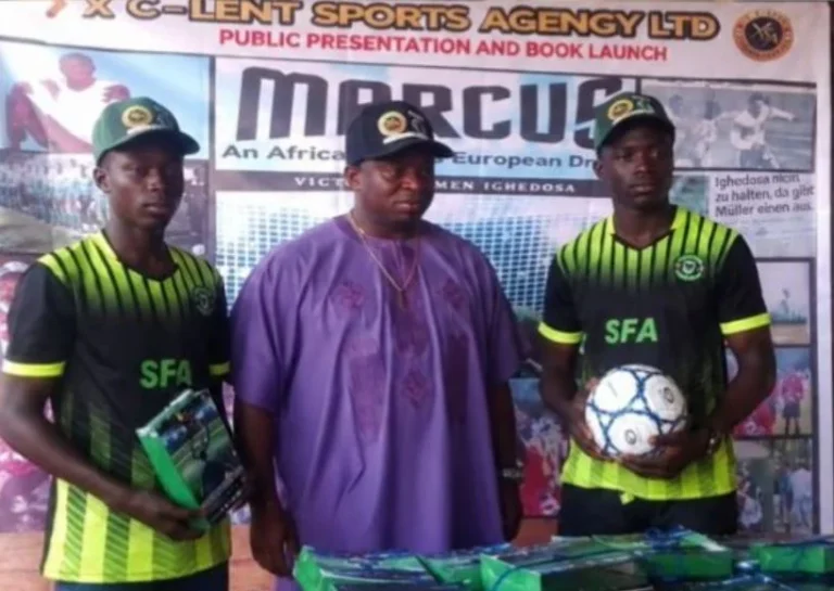 Ex-Footballer Ighedosa Uses New Book to Expose Hardships Behind African Players’ European Dreams