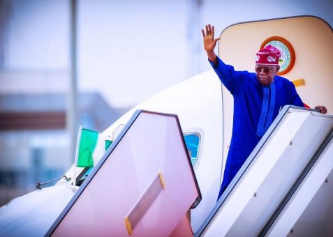 Tinubu Leaves Nigeria for Three-Week European Vacation
