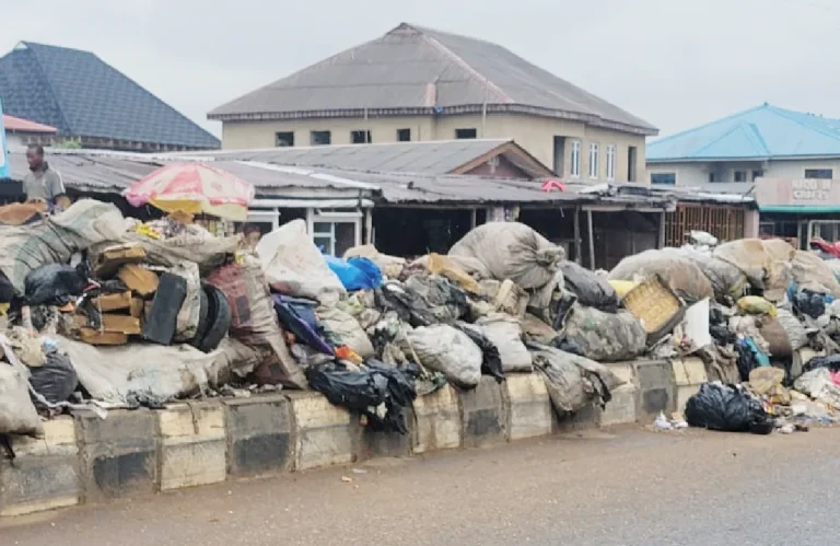 Six-month-old Refuse Heap Returns As Lagos Residents Demand Urgent Cleanup