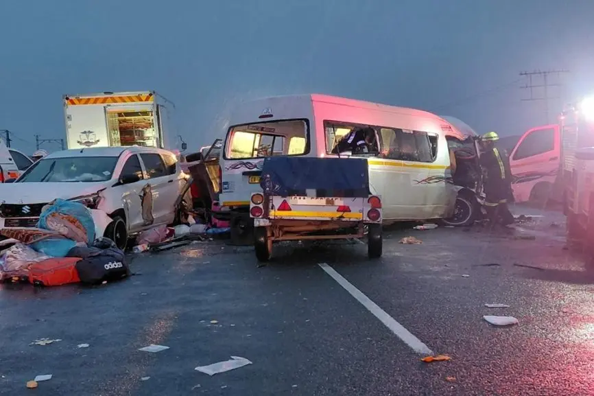 South Africa Crash Claims 21 Lives, Several Others Injured
