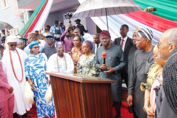 Lagos Governor Opens New 248-Bed Hostel at Nursing College