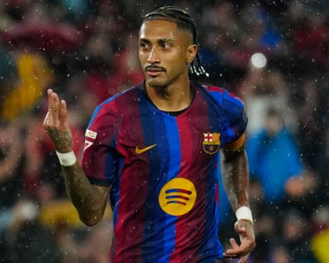Barcelona Maintain Perfect Start as Raphinha Hat-Trick Leads Seven-Goal Rout