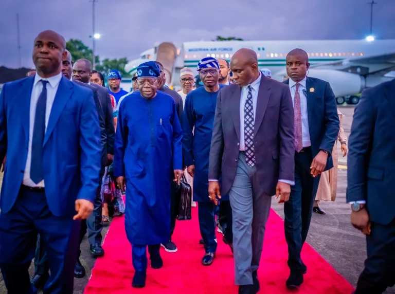 Tinubu Returns to Nigeria After Extended European Vacation