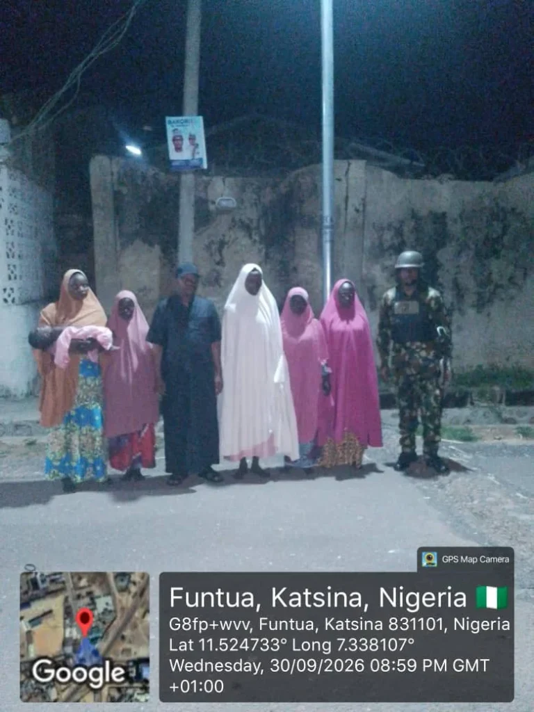 Army Rescues Mother, Infant and Three Others in Katsina