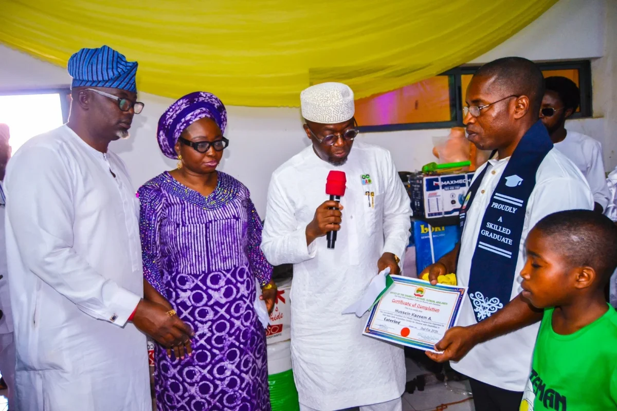 Ekiti Empowers 100 PWDs with Tools Following Vocational Training