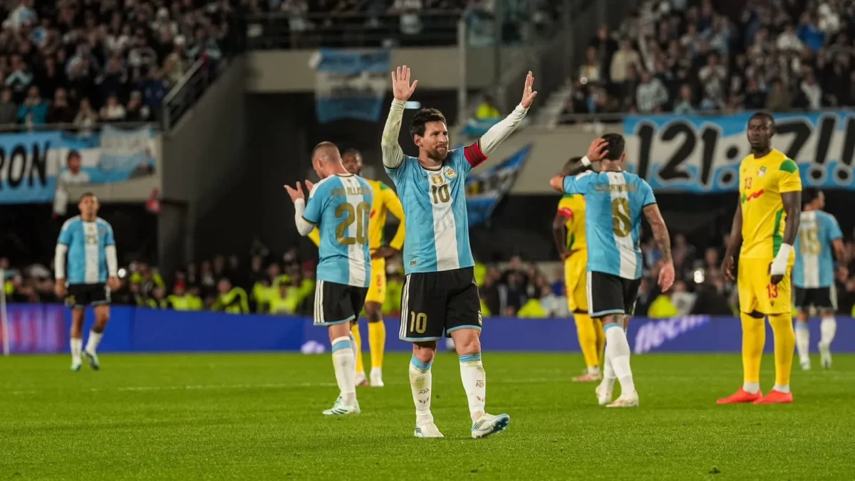 Lionel Messi Bows Out with Goal, Two Assists as Argentina Beat Benin 3-0