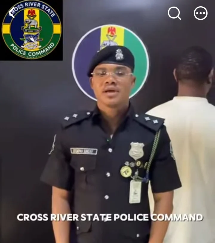 Cross River State Police Command Parades Suspect Over Alleged ATM Card Swapping and Financial Fraud Scheme