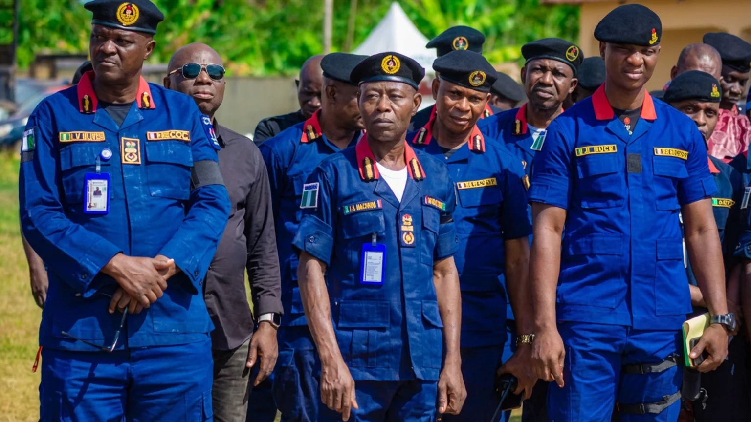 Suspended NSCDC commandant apologises to families of 37 miners who died in custody
