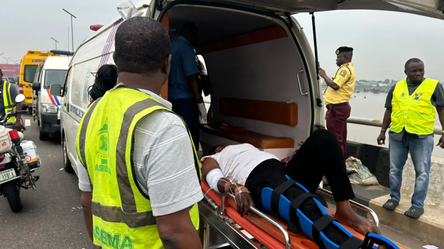 LASEMA averts train collision at Ilupeju, rescues 10 persons in Lagos auto crash