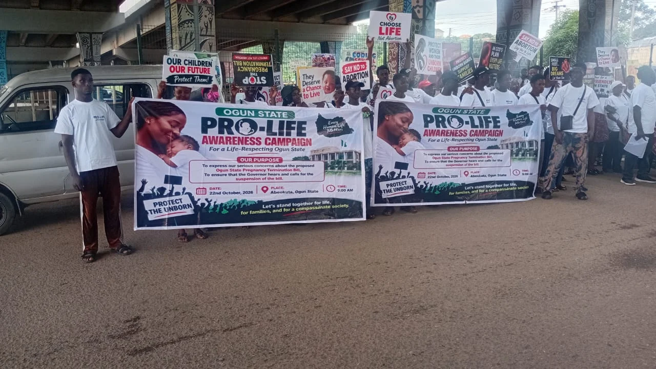 Group Protests Ogun ‘abortion Bill’, Urges Abiodun To Reject It