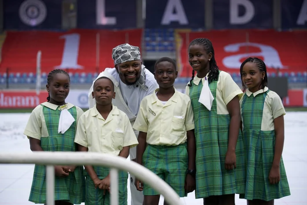 Over 1,000 children join Fola David world record drive