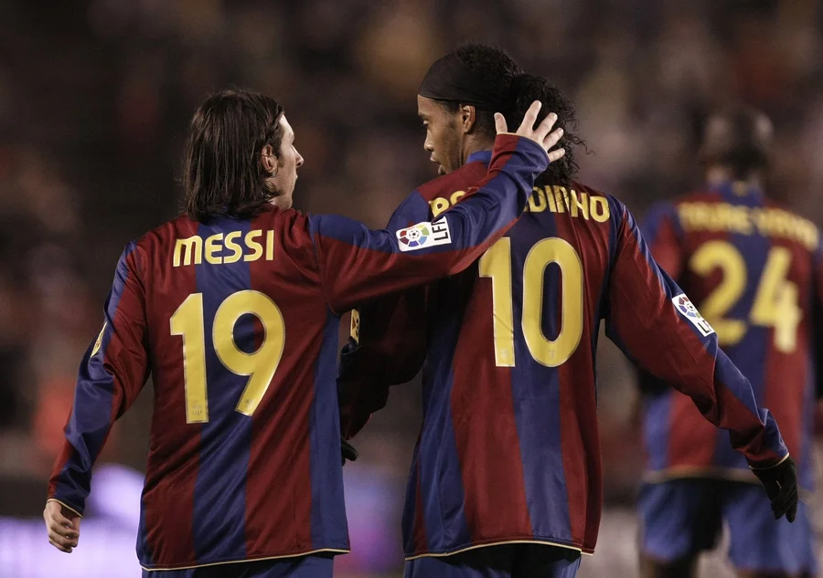 Messi reveals advice Ronaldinho gave him at 16