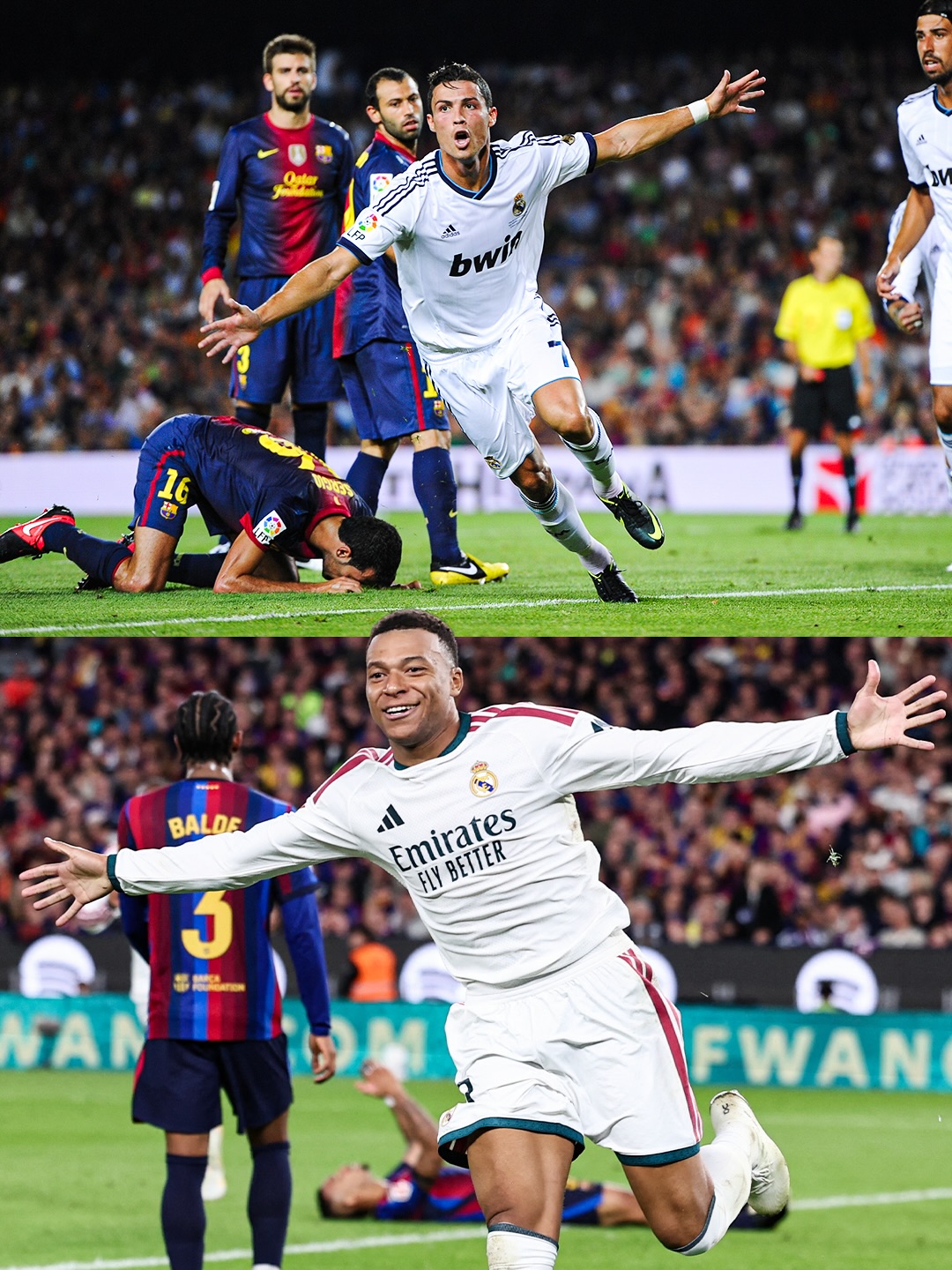 Mbappé Channels His Idol Ronaldo In Camp Nou Celebration