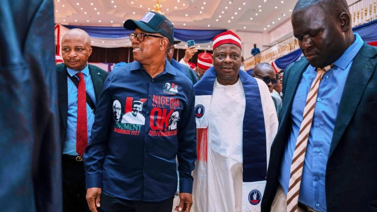 Breaking: Obi, Kwankwaso, Dickson Arrive For Ndc Nec Meeting