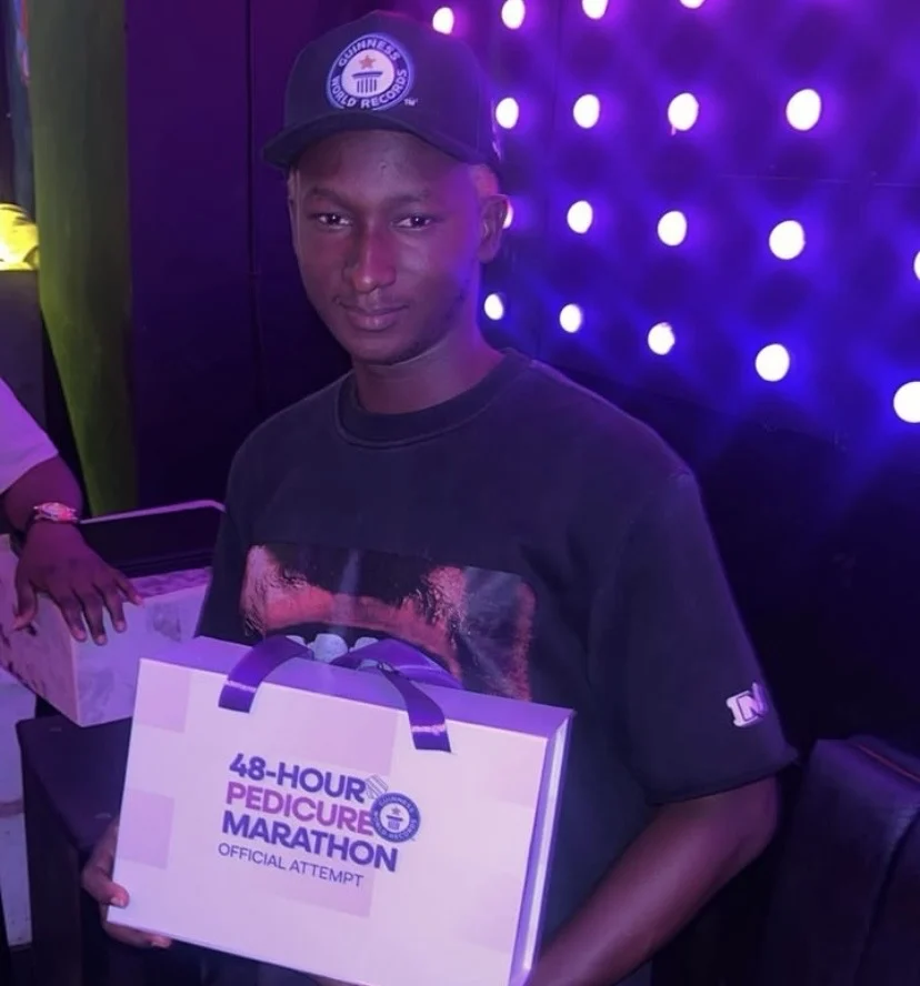 Nigerian Graduate Plans 48-Hour Pedicure Marathon to Chase World Record