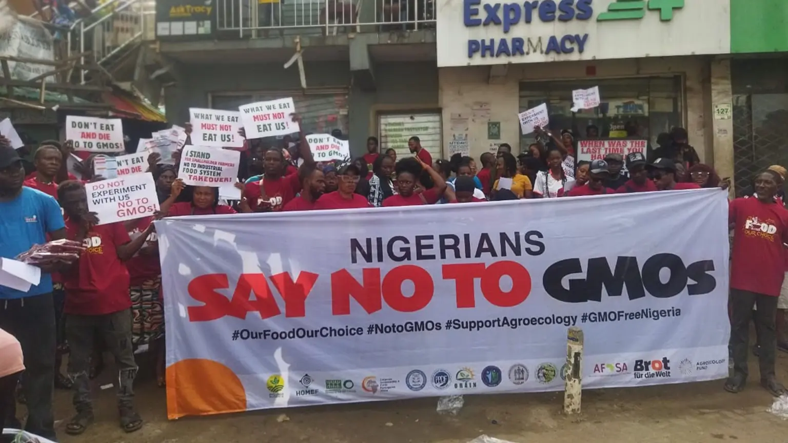 Farmers, activists protest GMOs, demand protection of indigenous seeds