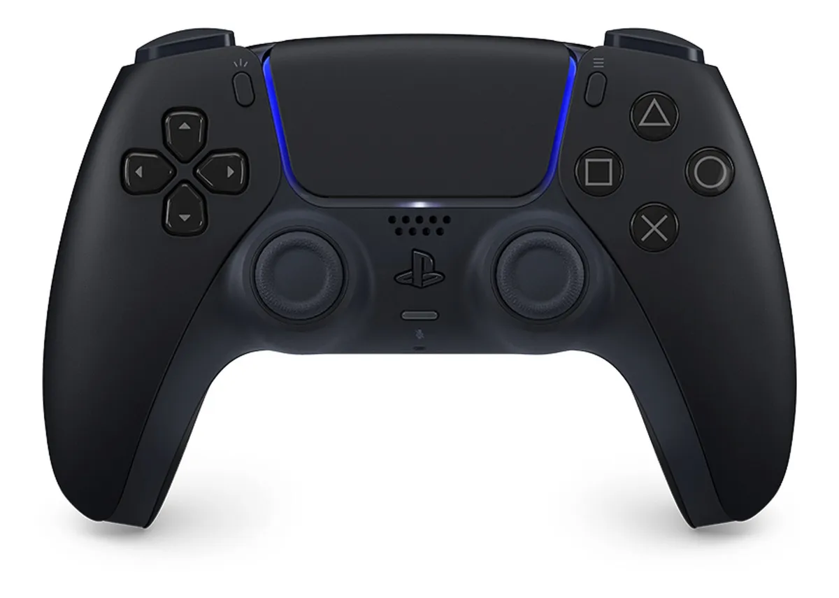 Controle Sem Fio Sony PlayStation 5 DualSense, Midnight Black
