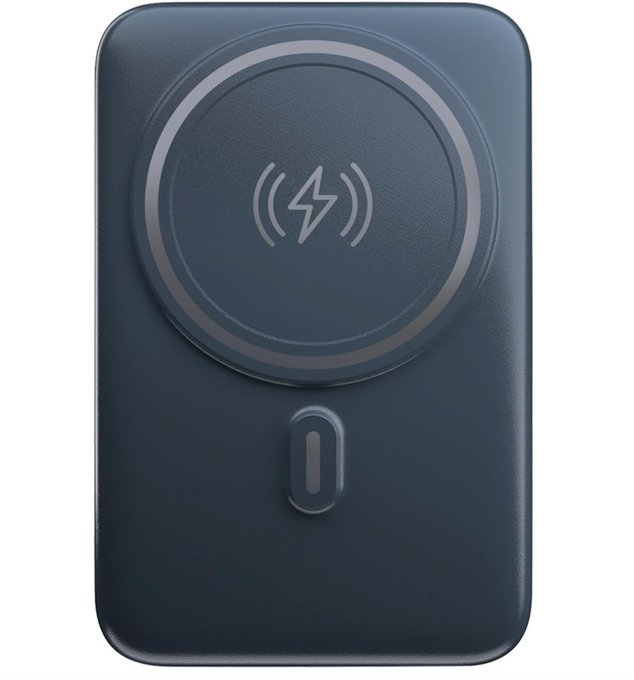 Geonav Carregador Portátil Universal por Indução 10.000mAh, Compatível com MagSafe®, Cinza