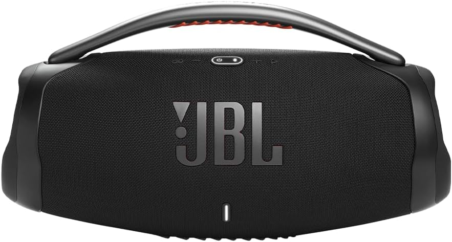JBL Caixa de Som, Boombox 3, Bluetooth, À Prova D'água e Poeira, Preto