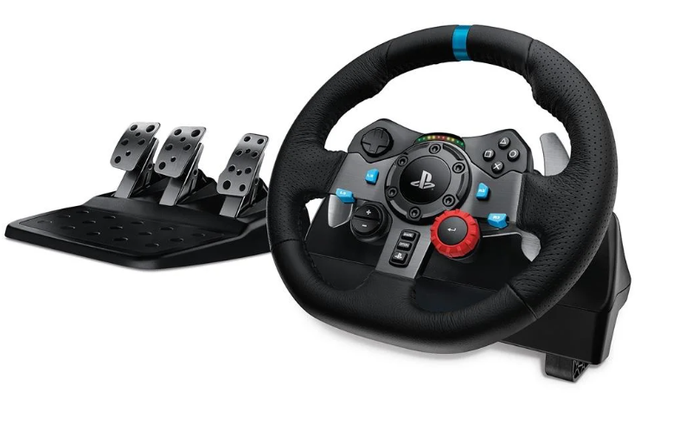 Volante Logitech G29 Driving Force para PS5, PS4, PS3 e PC