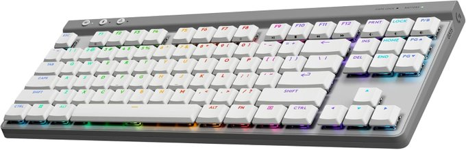 Teclado Mecânico Gamer Sem Fio Logitech G515, TKL, LIGHTSPEED, RGB LIGHTSYNC