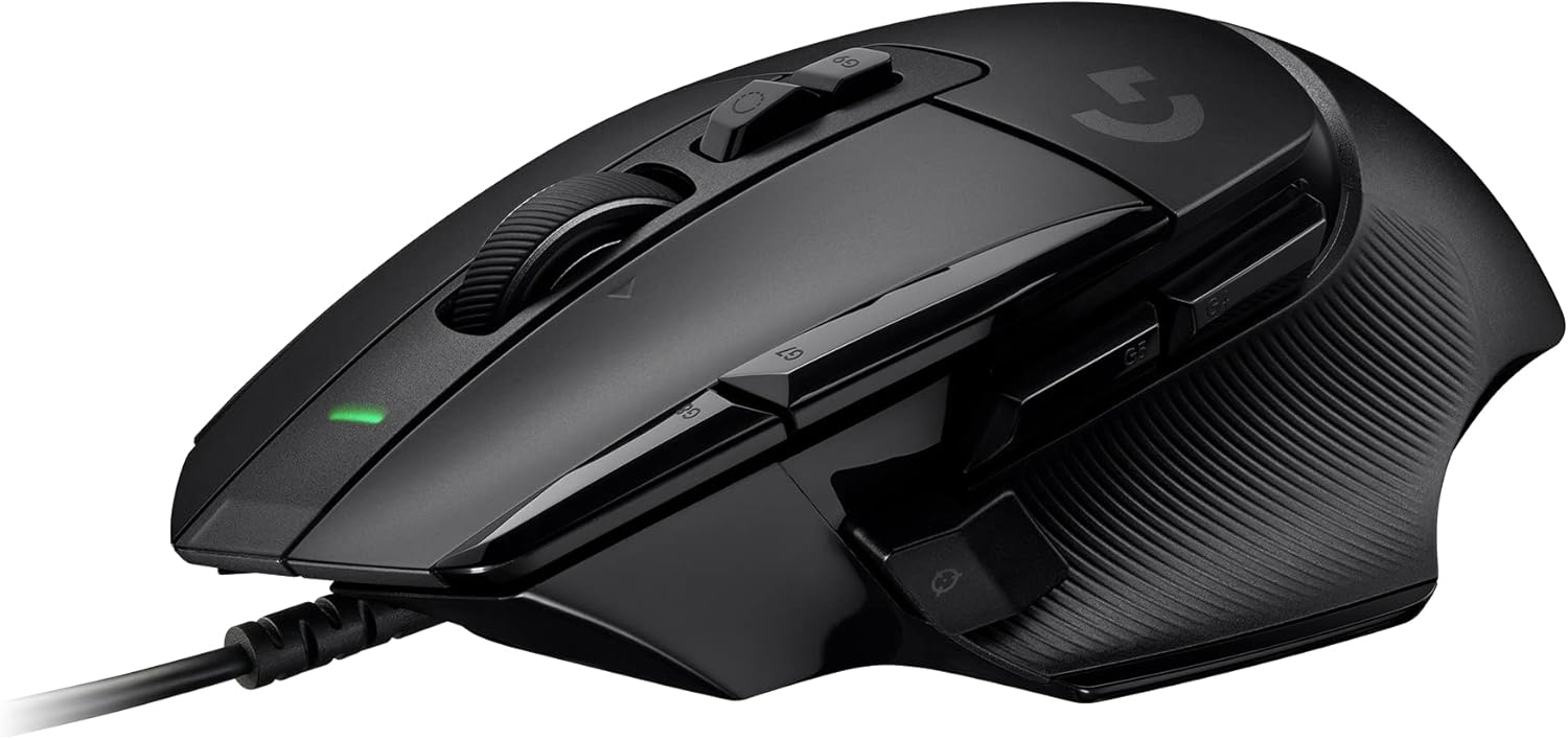 Mouse Gamer Logitech G502 X, Switch LIGHTFORCE, HERO 25K, Preto