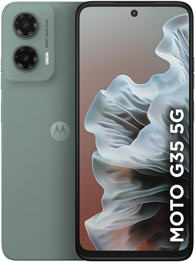 Smartphone Motorola Moto G35, 256GB, 4GB RAM, Cinza