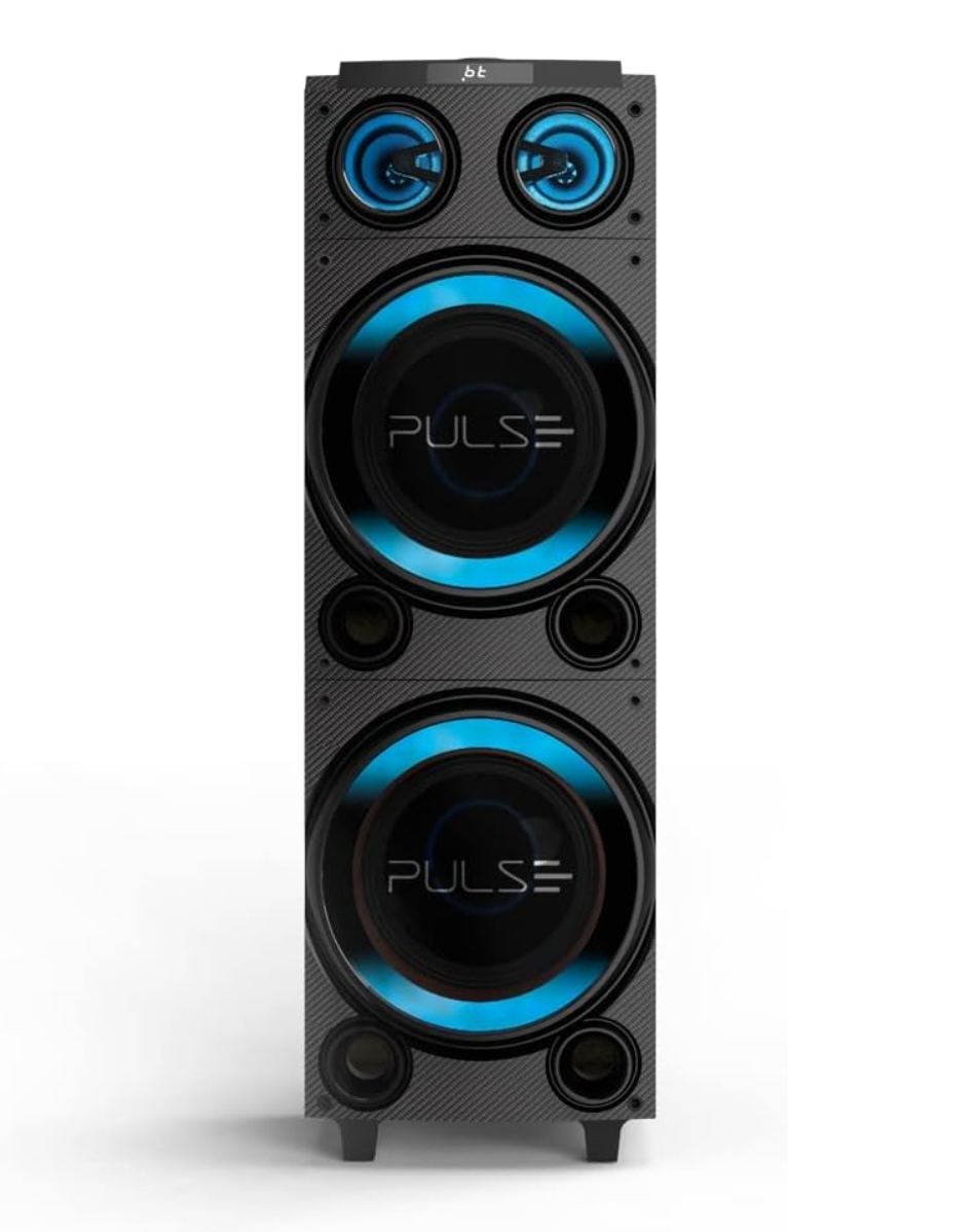 Caixa de Som Torre Pulse Double 10 Pol. 1800W RMS BT LED, SP507